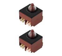 Create idea 2 pezzi di ricambio per smerigliatrice angolare 650621-4 compatibile con Makita 9553NB 9554 9555 9557HN 9557HB 9558NB PJ7000 GA4530