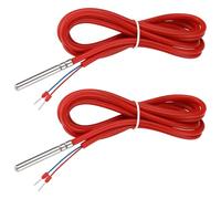 Create idea 2 Pezzi NTC5K NTC 5K Cavo Sensore Temperatura Con Linea In PVC Da -50? A 200? Sonda Temperatura In Acciaio Inossidabile A Doppia Laminazione Sensore Temperatura