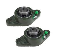 Create idea 2 Pezzi UCFL204 Cuscinetti Flangiati Rombici Da 20 Mm Foro 2 Bulloni Autoallineanti Alloggiamento In Fusione Blocco Cuscino E Ugello Olio Per Sistemi Di Trasporto Macchina Da Stampa