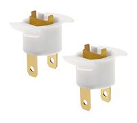 Create idea 2 Pz H1 Alogena Faro Socket Holder 33116SD4961 Compatibile con Honda CR-V/Prelude Compatibile con Acura RL/TSX Accessori Auto