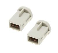 Create idea 2 Pz Lampada Laterale Lampadina Supporti Sostituzione 191941669A Compatibile con VW T4 1990 a 2003 Portalampada Presa Lampada Alloggiamento Plastica