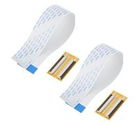 Create idea 2 Set Di Cavi Piatti Flessibili E Adattatori A 24 Pin Compatibili Con Digitali Fotocamere Videocamere Digitali E Laptop