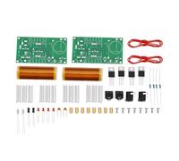 Create idea 2 set di mini trasformatori fai da te per altoparlanti a bobina DC 15-24 V 15 W compatibile con Tesla Coil Plasma Speaker trasmissione wireless compatibile con modulo bobina Tesla Progetto