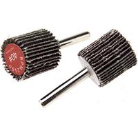 Create idea 2 x 6 mm gambo 40 Grit Flap disco abrasivo 25 x 25 mm per trapano