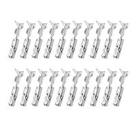 Create idea 20 perni terminali di riparazione a crimpare per cablaggio 000979025E 1241380-1 compatibili con VW compatibile con Porsche compatibile con Audi 0,50 mm²-0,75 mm² 20 mm