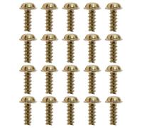 Create idea 20 Pezzi Di Riparazione Della Scatola Della Scheda Di Gioco Vite Fissa Compatible Con Nintendo Game Boy NES SNES N64 Di Riparazione Della Console Di Plum Blossom Vite Da 3,8 Mm