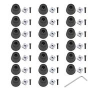 Create idea 20 Set 2020 Profilo Anti-vibrazione Piedi Kit con Sbarco Gomma T-Slot Dado Scorrevole M3 Chiave a Vite Protettore per Stampante 3D