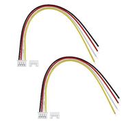 Create idea 20 set di connettori JST 2.0 PH a 4 pin includono 20 mini connettori femmina a 4 pin con cavo da 150 mm e 20 connettori micro maschio a 4 pin