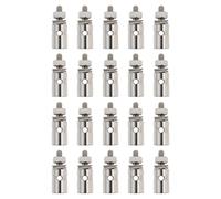 Create idea 20PCS 1.3mm Diametro Foro Pushrod Servo Connettore Collegamento Tappi Regolatori Adatto per 1.0-1.3mm Filo di Acciaio per RC Modello Auto Aereo Elicottero