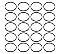 Create idea 20PCS Cinghia di Trasmissione Ottica Dvd Compatibile con Console Xbox 360/Slim Fix Bloccato Drives Anello di Ricambio in Silicone Nero