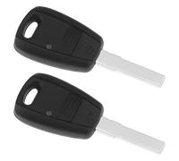 Create idea 2PCS Auto 1 Pulsante Remote Key Shell Compatibile con Punto Panda Bravo Brava 500 600 Stilo Ducato Lancia Lybra Key Fob Custodia Cover SIP22 Chiave Lama