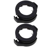 Create idea 2PCS HID H7 LED Portalampada Adattatore Portalampada Portalampada Clip di ritegno Nero Compatibile con Magotan Espace MK3