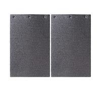 Create idea 2x Piastra Di Supporto In Carbonio Per Levigatrice 3 Fori 172x110mm 424057-1 Tappetino Di Ricambio In Carbonio Per Levigatrice Compatibile con Makita M9400B 9403 MT190 MT9