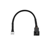 Create idea 3 adattatori PWM a 4 poli cavo adattatore 15 cm 4 pin splitter micro spina per schede grafiche VGA, ventola di raffreddamento PWM, prolunga PWM