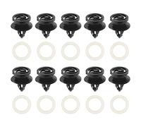 Create idea 30 clip per pannelli per porte auto con sigillatore 8E0868243 compatibili con A4, A3, B6, B7, foro da 11 mm, clip per carte di credito, clip per interni dell'auto