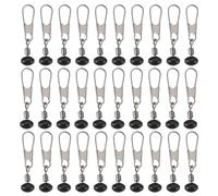 Create idea 30 pezzi 30 mm 13 kg pesca Bead Spinner per installare galleggiante scorrevole e cestino per esche compatibile con Waggler Laufpose compatibile con Futterkorb
