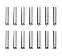 Create idea 30PCS RC Wheel Hex Drive Adattatore Pin Compatibile con 1/10 Rc Car 12mm Hex Hub per RC Ricambio RC Auto Parti di Aggiornamento Auto Metallo Argento