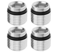 Create idea 4 adattatori filettati da M18 x 1,0 mm a 1/2 per rubinetto, per la maggior parte dei rubinetti da cucina