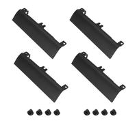 Create idea 4 coperture per disco rigido con viti HDD Caddy Door Cover compatibile con Dell Latitude E6430 E6530 E6330 Series Laptop Nero