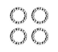 Create idea 4 cuscinetti a sfera per bicicletta, 1/4 x 9 sfere fermo manovella movimento centrale parti di ricambio accessori di riparazione per ciclismo MTB bici da strada