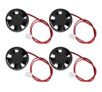 Create idea 4 mini ventole di raffreddamento rotonde DC 12 V per laptop, tensione corrente 0,04 A, velocità 8500 giri/min, 30 x 30 x 10 mm