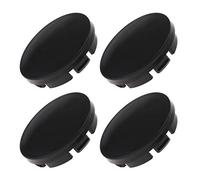 Create idea 4 Pezzi Coprimozzo Ruota Anteriore E Posteriore Per Auto ABS Nero Adatto Per Diametro Foro Centrale Mozzo Ruota Da 53 Mm Accessori Di Ricambio Per Veicoli