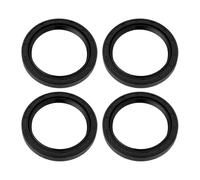 Create idea 4 pezzi R23 40 mm x 52 mm x 7 mm TC guarnizione per olio in nitrile, guarnizione per albero rotante a doppio labbro, guarnizione per albero rotante in gomma a doppio labbro