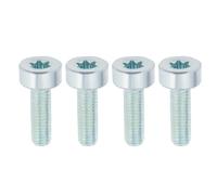 Create idea 4 Pezzi Viti Per Silenziatore Motosega M5x16mm Vite Scanalata 9022-341-0983 Compatibile Con Stihl FS240 FS411 FS511 FS561 MS193T MS194T