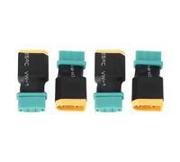 Create idea 4 Pezzi XT60 Maschio A MPX Femmina Connettore Per Batteria RC Lipo 6 Pin Femmina A XT60 Maschio Spina Placcato Oro 30A Anti-inversione Di Polarità Lipo Batteria Cavo Adattatore