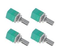 Create idea 4 potenziometri lineari a 8 pin con interruttore Dual Carbon Film B50K 6 mm RV097NS per apparecchiature audio amplificatore