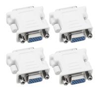 Create idea 4 pz DVI 24 + 1 a VGA Scheda Grafica Adattatore DVI Maschio a VGA Femmina Porta Scheda Grafica Converter per Proiettore Monitor Laptop