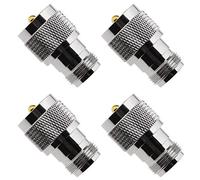 Create idea 4 Pz Tipo N Femmina A UHF Maschio PL259 Adattatori Coassiali RF Per Dispositivi LAN Wireless Antenne Radio WiFi Contatti Placcati In Oro