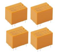 Create idea 4 relè miniaturizzati a 6 pin, 250 V AC, 3 A, 30 V CC, 3 A, HK4100F-DC12V-SHG, per automazione industriale