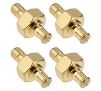 Create idea 4pcs SMB maschio a MCX maschio adattatore connettore per DAB DVB-T GPS LoRa o altre radio, 50?