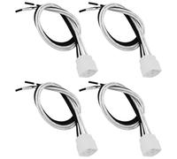 Create idea 4x Portalampada In Ceramica G10Q A 4 Pin 17x16x16,5 Mm 250 V 2 A Per Lampada UV