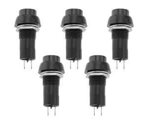 Create idea 5 Pezzi 12mm Interruttore A Pulsante A Scatto SPST Interruttore ON OFF Mini Interruttore A Pulsante Per Scooter Per Disabili Lampada Da Tavolo