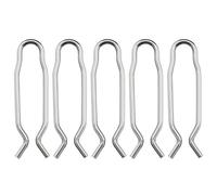 Create idea 5 Pezzi Morsetto A Molla per Idropulitrice 50372210 Compatibile con Karcher K3 K4 K5 K6 K7 Tubo Flessibile per Idropulitrice Clip A Molla in Acciaio Inossidabile 304