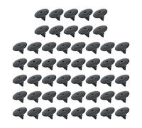 Create idea 50 pezzi di clip di riparazione per rivetti di fissaggio del parafango sono compatibili con Renault Cilo MK2 MK3 Scenic MK1 MK2 Megane Traic plastica nera