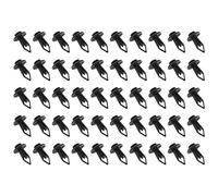 Create idea 50 pezzi RYQ500070 clip di fissaggio per auto Trim Wheel Arch Liner paraspruzzi paraurti stampaggio fermi rivetti 17,4 x 9,5 x 6,5 mm