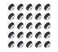 Create idea 50 Pz Auto Porta Laterale Stampaggio Trim Pannello Clip di Fissaggio con Nero Gomma Rondelle W714231S300 1571079 Per Foro 8mm