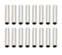 Create idea 500 Pezzi Manicotti Di Crimpatura Per Lenza Da Pesca 1,4mm ID 8mm Manicotti Di Crimpatura A Canna Singola Lunghi Manicotti Di Crimpatura In Rame Per Esche Da Mare Da Pesca