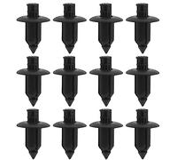 Create idea 50PCS 8mm Foro Moto Rivetto Carenatura Trim Clip Elementi Di Fissaggio In Plastica Tipo Di Spinta Clip Di Fissaggio Clip Per Styling Parti Di Ricambio Nero