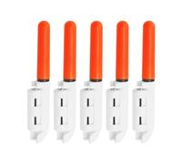 Create idea 5pcs Luci Notturne Rosse Canna Pesca Luci A LED Lampada A Incandescenza Impermeabile Allarme Per Morso Di Pesca Notturno Bastoncino Luminoso Attrezzatura Pesca Accessori