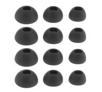 Create idea 6 Paia Di Gommini Di Ricambio Compatibile Con Oneplus Buds Pro 2 Auricolari In Silicone 3 Taglie (S/M/L) Tappi Morbidi In-Ear Con Filtro Per Isolamento Acustico Nero