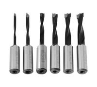 Create idea 6PCS Punte Per Trapano Forstner A Doppio Taglio Per Lavorazione Del Legno 3/4/5/6/7/8 Mm Punta Per Trapano A Rotazione Positiva A Destra Punta Per Fresatrice