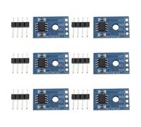 Create idea 6X AT24C256 Modulo di Memoria SMD Interfaccia I2C EEPROM Seriale 2,7-5,5 V 5 MA Adatto per Modulo di Archiviazione Dati
