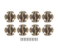 Create idea 8 cerniere esterne vintage in bronzo antico mini cerniere decorative cerniere retr¨° accessori per mobili per porte e armadi domestici