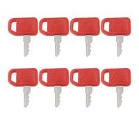 Create idea 8 chiavi di accensione di ricambio per caricatore cingolato T209428 compatibile con Jo-hn Deere Skid Steer 260 280 313 315 317