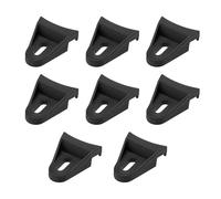 Create idea 8pcs Auto Subwoofer Speak Grill Clips 40x36mm Speaker Codice Angolo Speaker Griglia Piedino Presser per 4 "6" 8" 8" 10" 12" 15" 15" Diametro Subwoofer Auto Nero