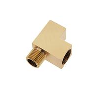Create idea Adattatore Angolare M10x1 Distributore A T Sensore Pressione Olio Connettore A T Adattatore Manometro Olio M10x1 Maschio A 2 M10x1 Femmina Adattatore In Ottone